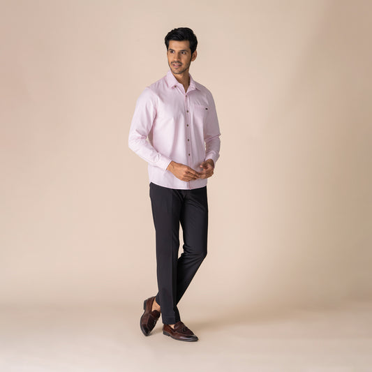 SOLID COLOUR FULL SLEEVE SHIRT