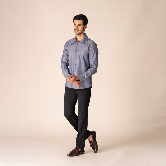 SOLID COLOUR FULL SLEEVE SHIRT
