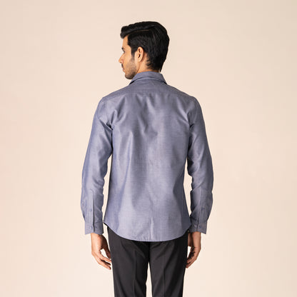 SOLID COLOUR FULL SLEEVE SHIRT