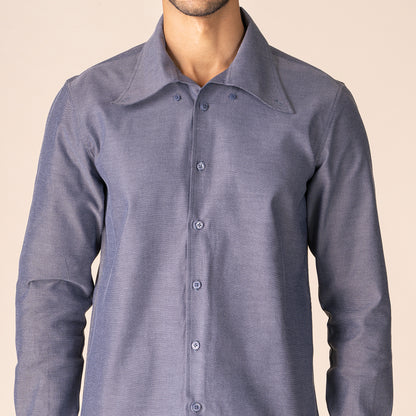 SOLID COLOUR FULL SLEEVE SHIRT