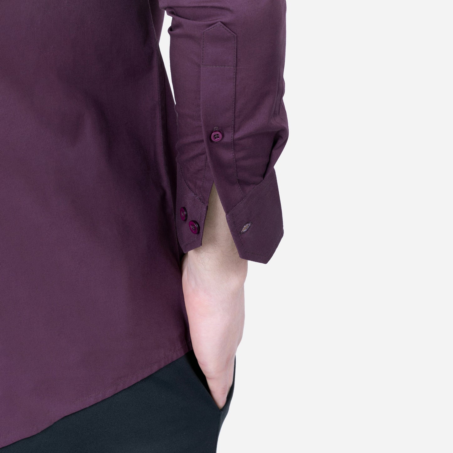 SOLID COLOUR FULL SLEEVE SHIRT