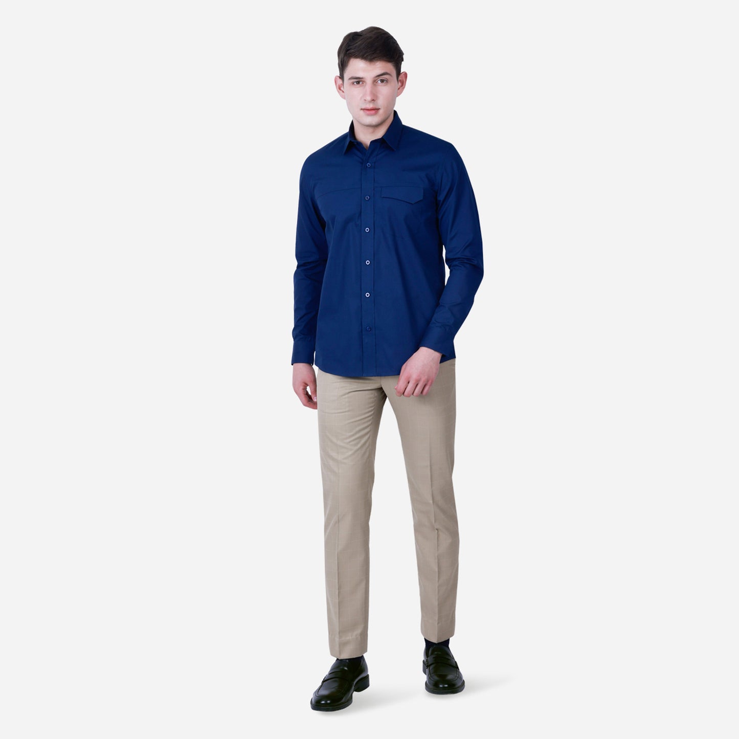 SOLID COLOUR FULL SLEEVE SHIRT