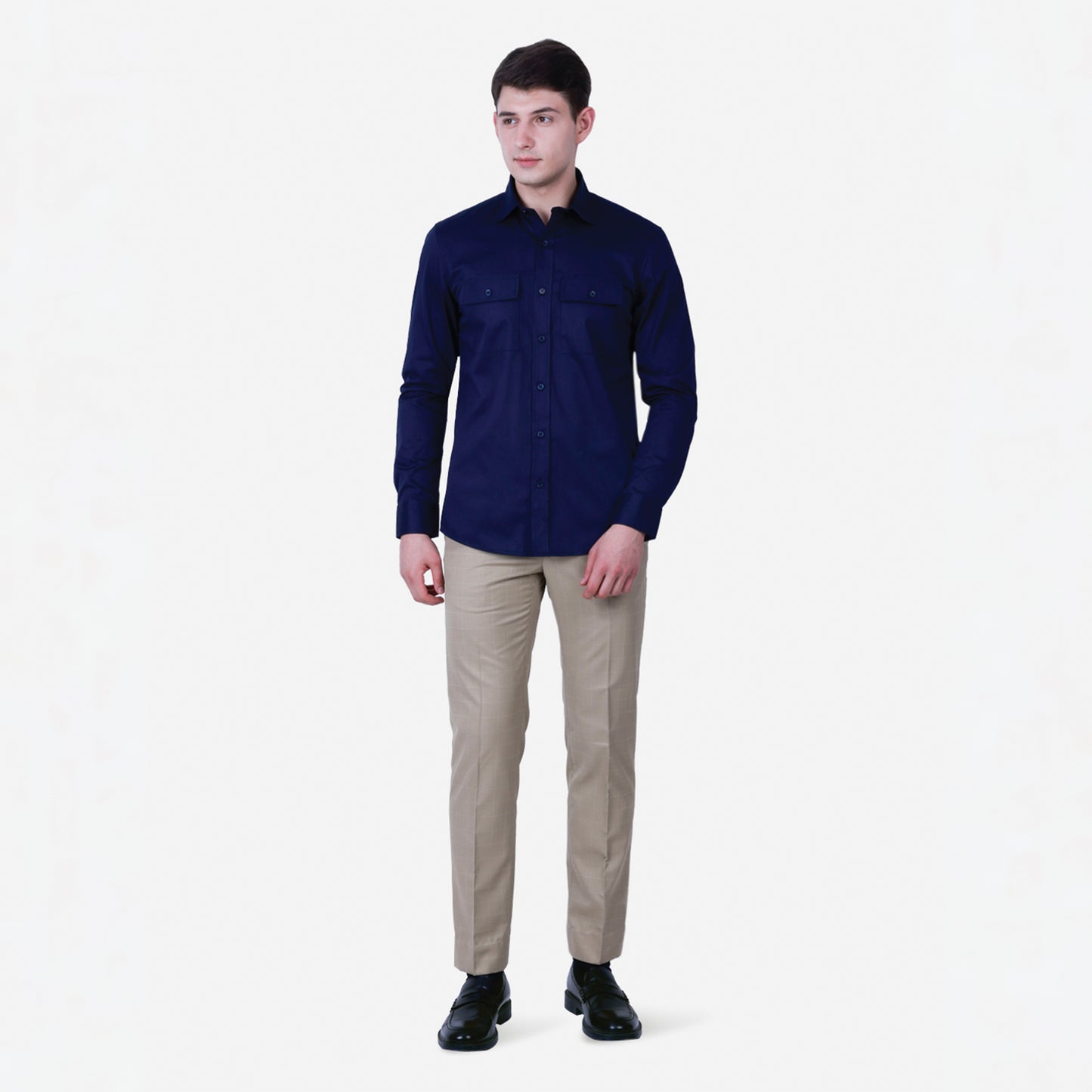 SOLID COLOUR FULL SLEEVE SHIRT