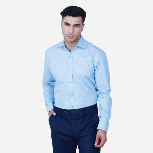 SOLID COLOUR FULL SLEEVE SHIRT