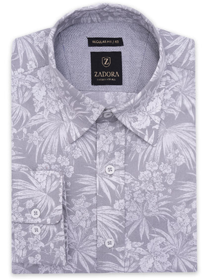 ZADORA Pack of 2 Men's Cotton Regular Fit Full Sleeves Stylish, Comfortable Casual & Formal Shirt