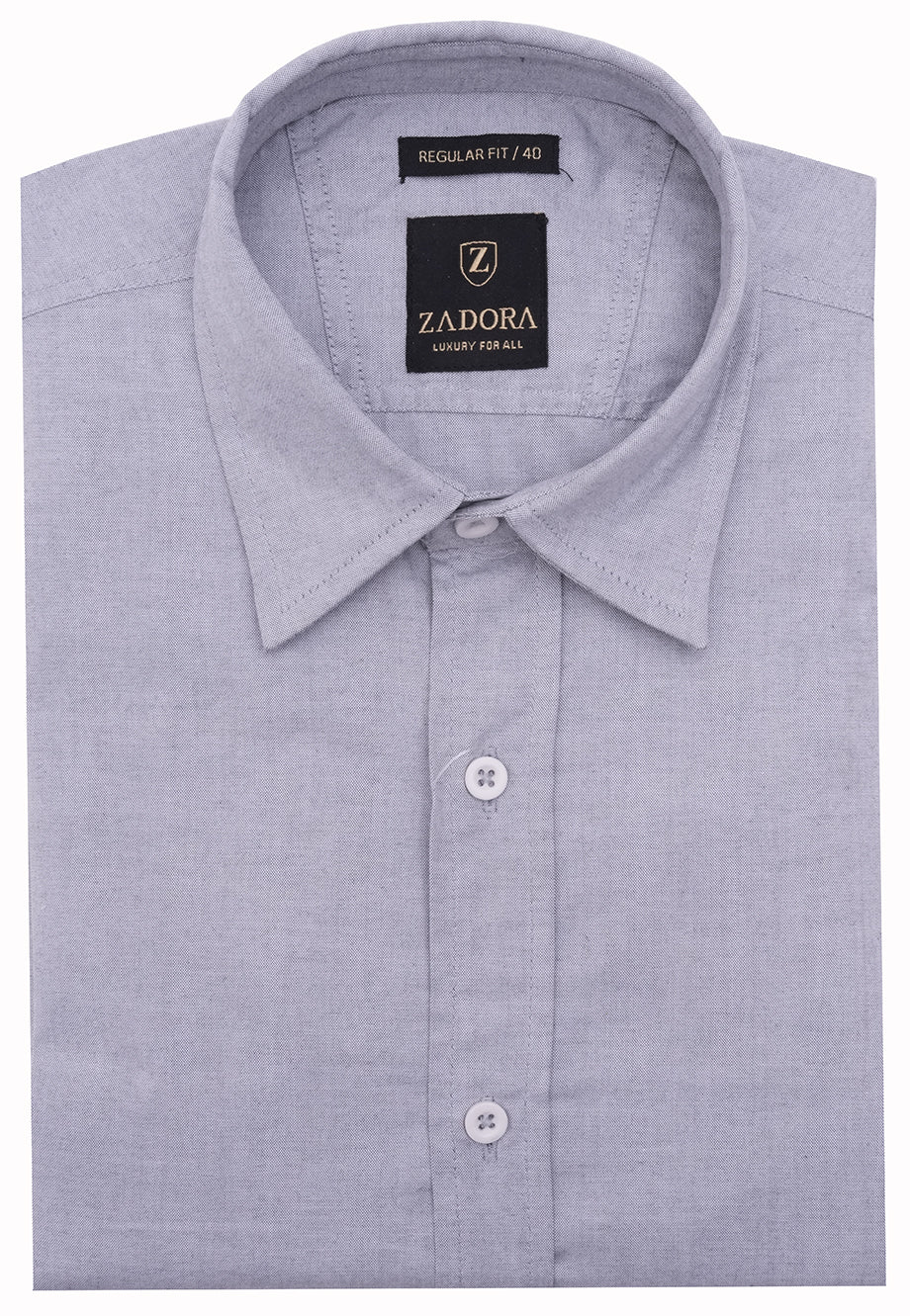 ZADORA Pack of 3 Men's Cotton Regular Fit Full Sleeves Stylish, Comfortable Casual & Formal Shirt