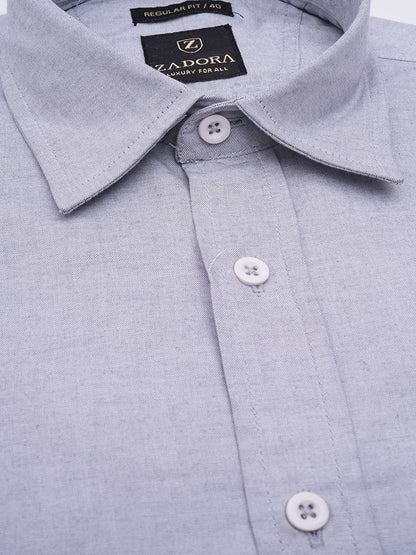 ZADORA Pack of 3 Men's Cotton Regular Fit Full Sleeves Stylish, Comfortable Casual & Formal Shirt