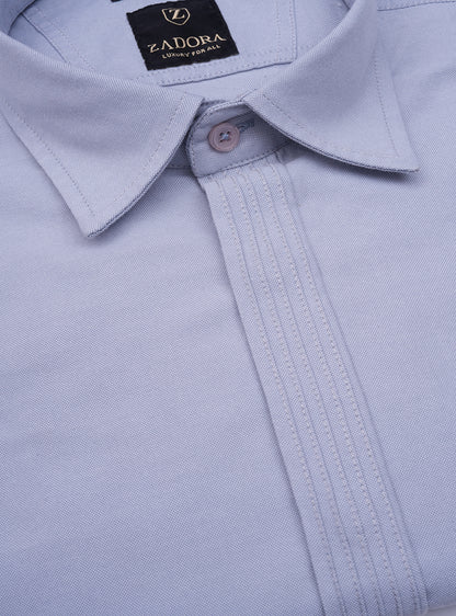 ZADORA Pack of 2 Men's Cotton Regular Fit Full Sleeves Stylish, Comfortable Casual & Formal Shirt
