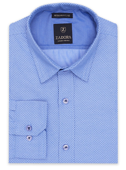 ZADORA Pack of 3 Men's Cotton Regular Fit Full Sleeves Stylish, Comfortable Casual & Formal Shirt