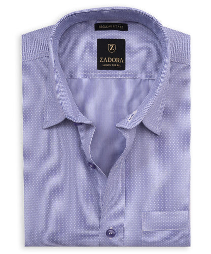 ZADORA Pack of 3 Men's Cotton Regular Fit Full Sleeves Stylish, Comfortable Casual & Formal Shirt