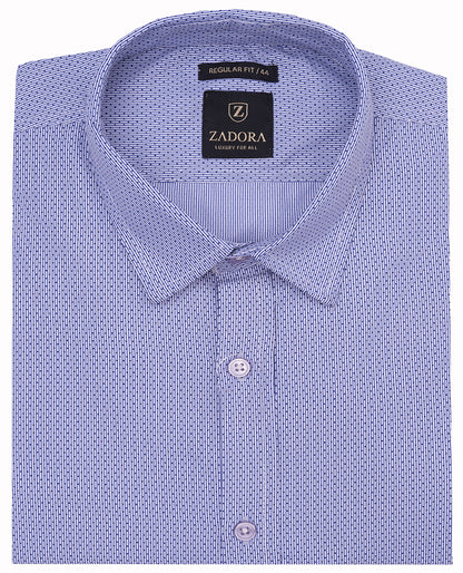 ZADORA Pack of 3 Men's Cotton Regular Fit Full Sleeves Stylish, Comfortable Casual & Formal Shirt