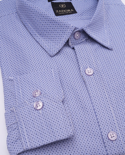 ZADORA Pack of 3 Men's Cotton Regular Fit Full Sleeves Stylish, Comfortable Casual & Formal Shirt