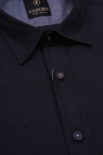 ZADORA Pack of 2 Men's Cotton Regular Fit Full Sleeves Stylish, Comfortable Casual & Formal Shirt