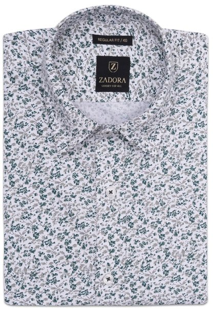 ZADORA Pack of 2 Men's Cotton Regular Fit Full Sleeves Stylish, Comfortable Casual & Formal Shirt