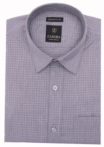 ZADORA Pack of 3 Men's Cotton Regular Fit Full Sleeves Stylish, Comfortable Casual & Formal Shirt