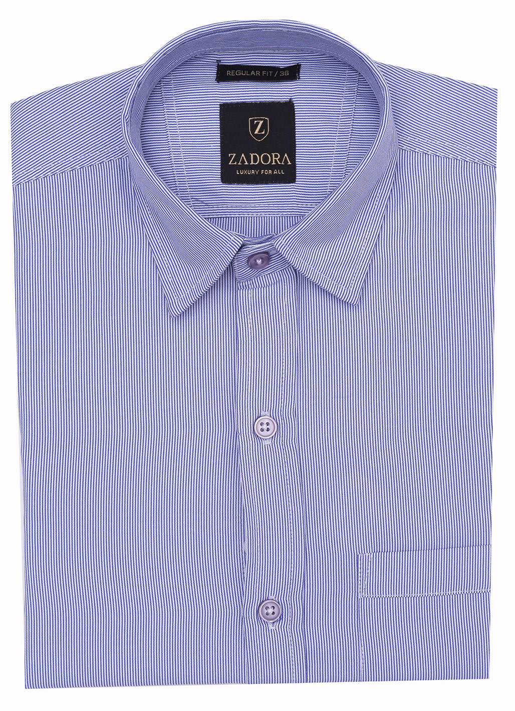 ZADORA Pack of 3 Men's Cotton Regular Fit Full Sleeves Stylish, Comfortable Casual & Formal Shirt