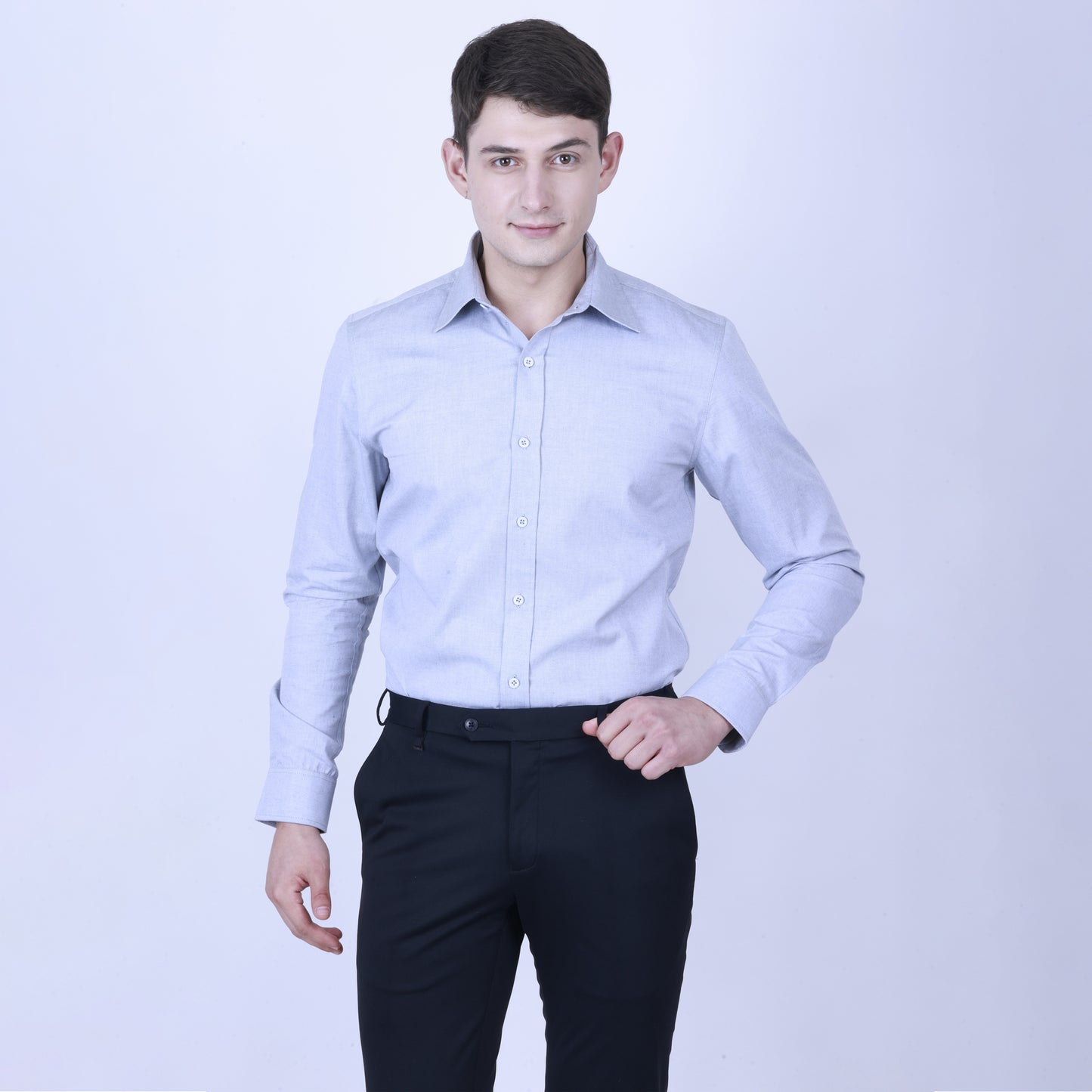SOLID COLOUR FULL SLEEVE SHIRT